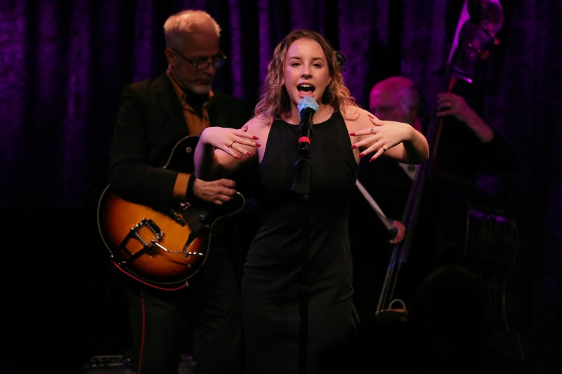 Photo Flash: Marilyn Maye Visits the January 25th THE LINEUP WITH SUSIE MOSHER at Birdland Theater by Stewart Green  Image