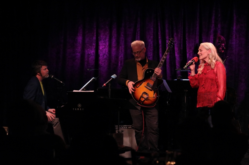 Photo Flash: Marilyn Maye Visits the January 25th THE LINEUP WITH SUSIE MOSHER at Birdland Theater by Stewart Green  Image