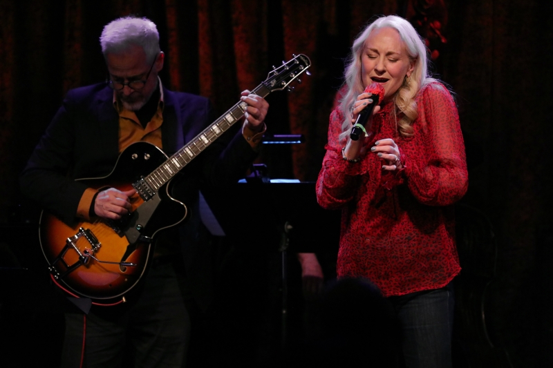 Photo Flash: Marilyn Maye Visits the January 25th THE LINEUP WITH SUSIE MOSHER at Birdland Theater by Stewart Green  Image