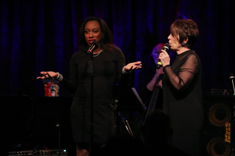 Photo Flash: Marilyn Maye Visits the January 25th THE LINEUP WITH SUSIE MOSHER at Birdland Theater by Stewart Green  Image