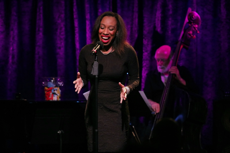 Photo Flash: Marilyn Maye Visits the January 25th THE LINEUP WITH SUSIE MOSHER at Birdland Theater by Stewart Green  Image