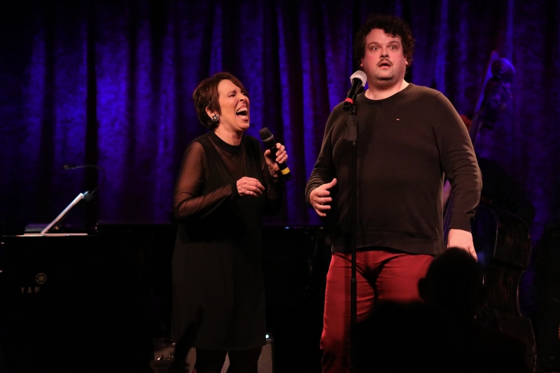 Photo Flash: Marilyn Maye Visits the January 25th THE LINEUP WITH SUSIE MOSHER at Birdland Theater by Stewart Green  Image