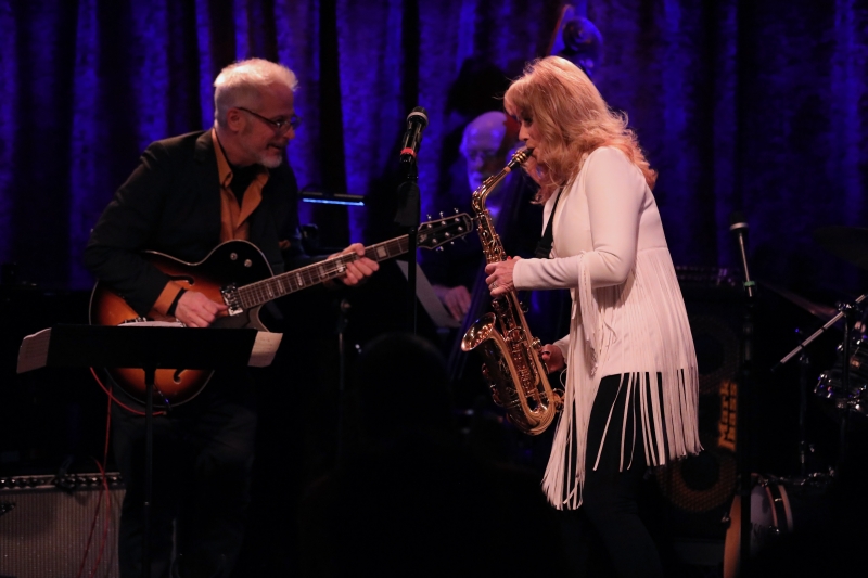 Photo Flash: Marilyn Maye Visits the January 25th THE LINEUP WITH SUSIE MOSHER at Birdland Theater by Stewart Green  Image