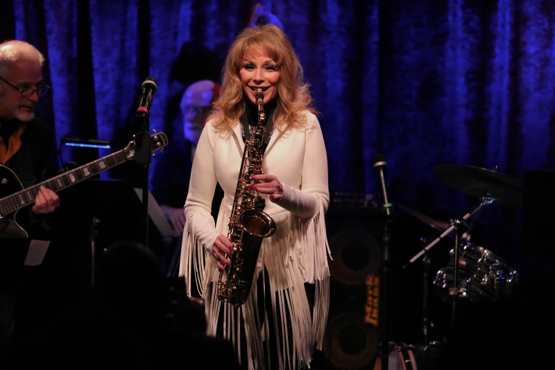 Photo Flash: Marilyn Maye Visits the January 25th THE LINEUP WITH SUSIE MOSHER at Birdland Theater by Stewart Green  Image