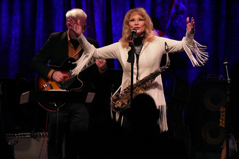 Photo Flash: Marilyn Maye Visits the January 25th THE LINEUP WITH SUSIE MOSHER at Birdland Theater by Stewart Green  Image