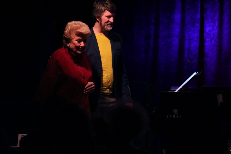 Photo Flash: Marilyn Maye Visits the January 25th THE LINEUP WITH SUSIE MOSHER at Birdland Theater by Stewart Green  Image