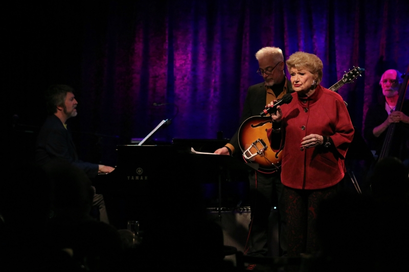 Photo Flash: Marilyn Maye Visits the January 25th THE LINEUP WITH SUSIE MOSHER at Birdland Theater by Stewart Green  Image