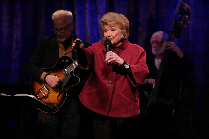 Photo Flash: Marilyn Maye Visits the January 25th THE LINEUP WITH SUSIE MOSHER at Birdland Theater by Stewart Green  Image