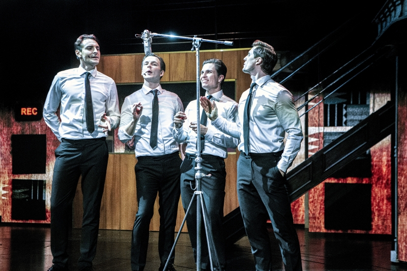 Review: JERSEY BOYS at Chateau Neuf - Oh, What A Night! Jersey Boys Delivers, Firing on All Cylinders Image