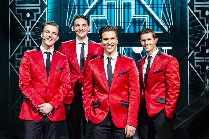 Review: JERSEY BOYS at Chateau Neuf - Oh, What A Night! Jersey Boys Delivers, Firing on All Cylinders Image