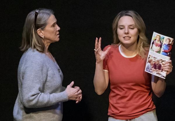 Photos: In Rehearsal For A PLACE FOR US By Anthony Laura as Part of the Chain Theater Winter One-Act Festival Image