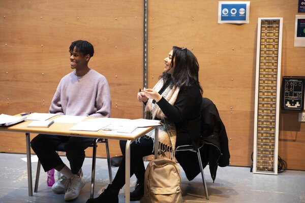 Photos: Inside Rehearsal For RUNNING WITH LIONS at the Lyric Hammersmith Image