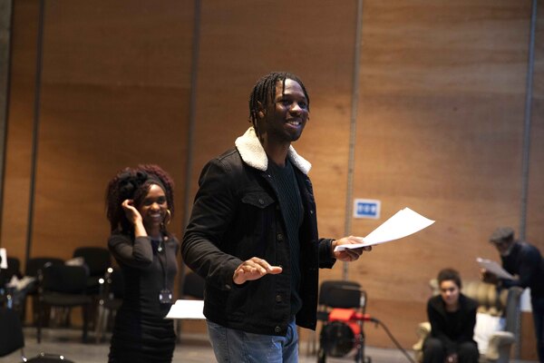 Photos: Inside Rehearsal For RUNNING WITH LIONS at the Lyric Hammersmith Image