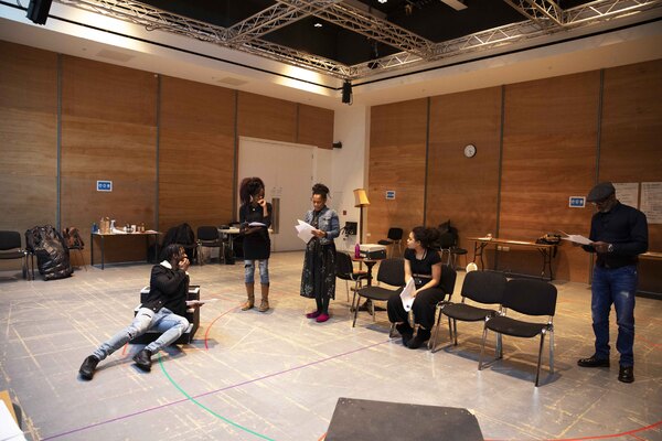 Photos: Inside Rehearsal For RUNNING WITH LIONS at the Lyric Hammersmith Image