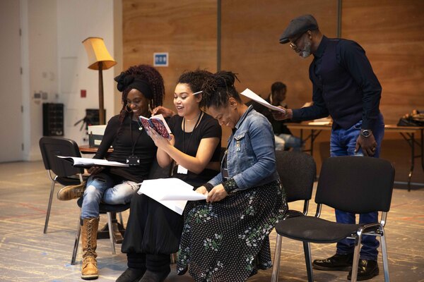 Photos: Inside Rehearsal For RUNNING WITH LIONS at the Lyric Hammersmith Image