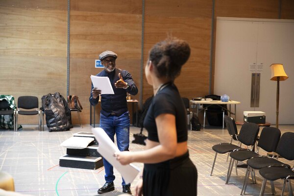 Photos: Inside Rehearsal For RUNNING WITH LIONS at the Lyric Hammersmith Image