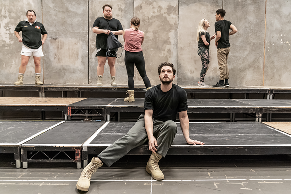 Photos: Inside Rehearsal For HENRY V at the Donmar Warehouse  Image