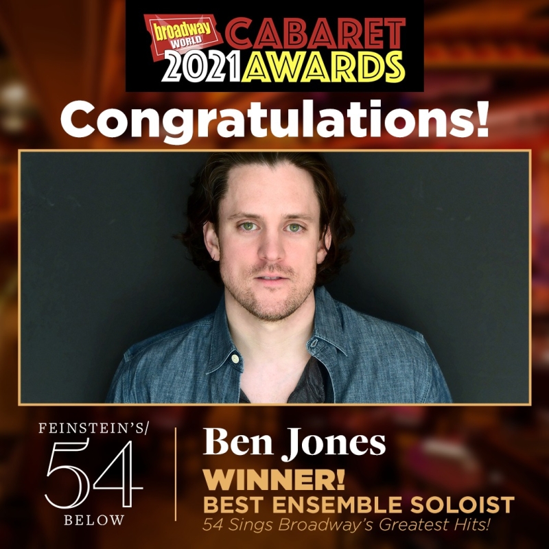 Interview: Ben Jones Debuts Solo Show LOVE SONGS at Feinstein's/54 Below February 12th 