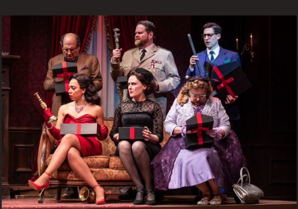 Review: CLUE at Paper Mill Playhouse is an Intriguing Must-See Production Image