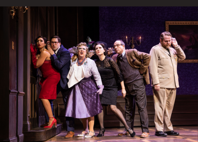 Review: CLUE at Paper Mill Playhouse is an Intriguing Must-See Production Image