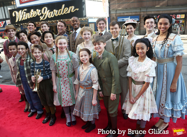 The Music Man’s 21 young cast members making their Broadway debuts Photo