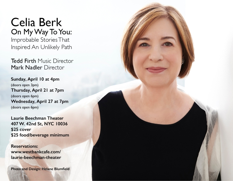 Photo Flash: Celia Berk premieres ON MY WAY TO YOU and Helane Blumfield Captures The Magic in Action 