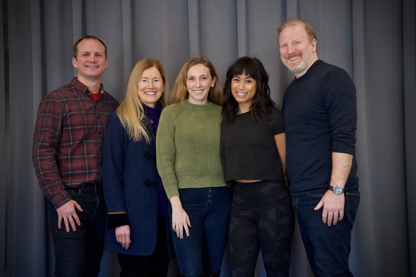 Jeff Bowen, Ann McNamee, Adrienne Campbell-Holt, Karla Garcia and Hunter Bell Photo