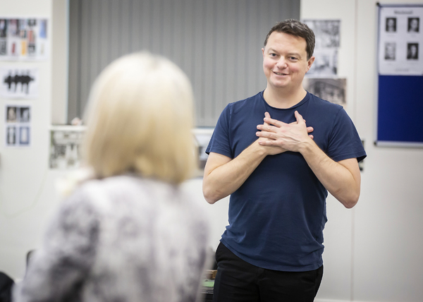 Photos: Go Inside Rehearsals for BLACKMAIL Image