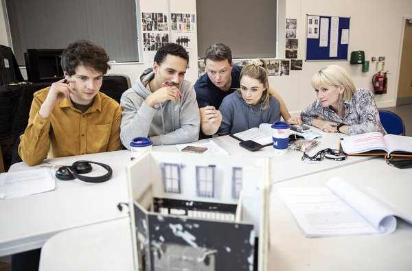 Photos: Go Inside Rehearsals for BLACKMAIL Image