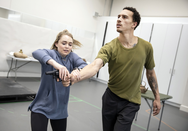 Photos: Go Inside Rehearsals for BLACKMAIL Image