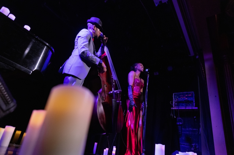 Photo Flash: Acute Inflections A JAZZY LOVE AFFAIR Woos and Romances Crowd at The Triad  Image