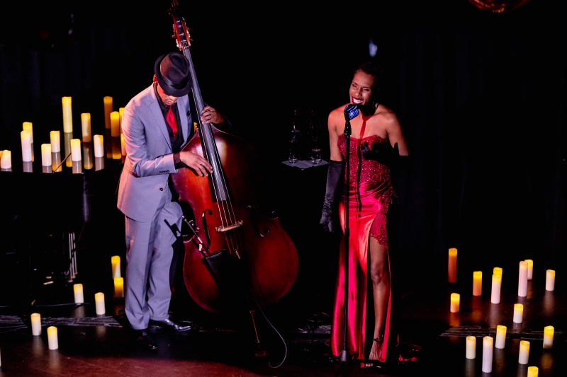 Photo Flash: Acute Inflections A JAZZY LOVE AFFAIR Woos and Romances Crowd at The Triad  Image