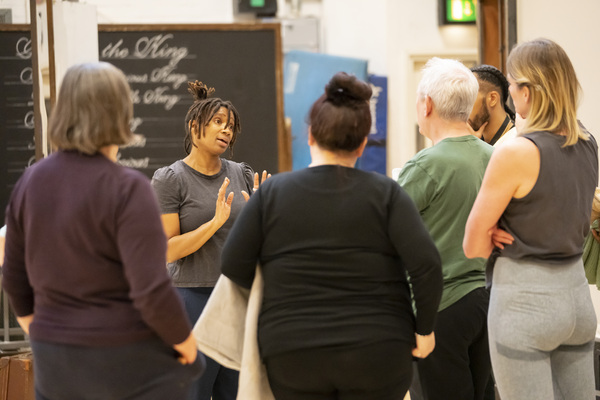 Photos: Inside Rehearsal For SMALL ISLAND at the Olivier Theatre 