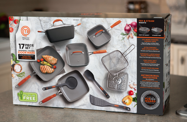 MASTERCHEF CHAMPIONS Cookware Collection by Creative Concepts-Now Available 