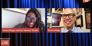 Chanel Bragg Talks STICK FLY on Backstage with Richard Ridge Video