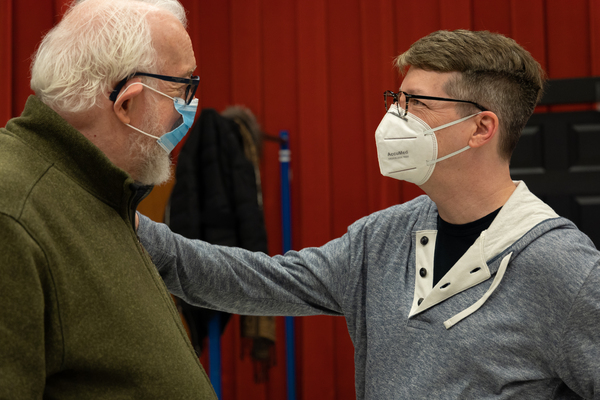 Photos: Sean Hayes, Ethan Slater and More Prep for GOOD NIGHT, OSCAR at Goodman Theatre Image