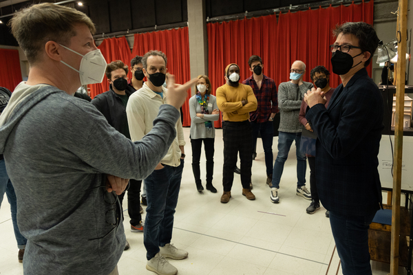 Photos: Sean Hayes, Ethan Slater and More Prep for GOOD NIGHT, OSCAR at Goodman Theatre Image