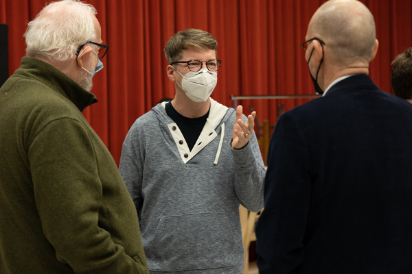 Photos: Sean Hayes, Ethan Slater and More Prep for GOOD NIGHT, OSCAR at Goodman Theatre Image