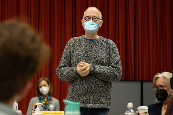 Photos: Sean Hayes, Ethan Slater and More Prep for GOOD NIGHT, OSCAR at Goodman Theatre Image