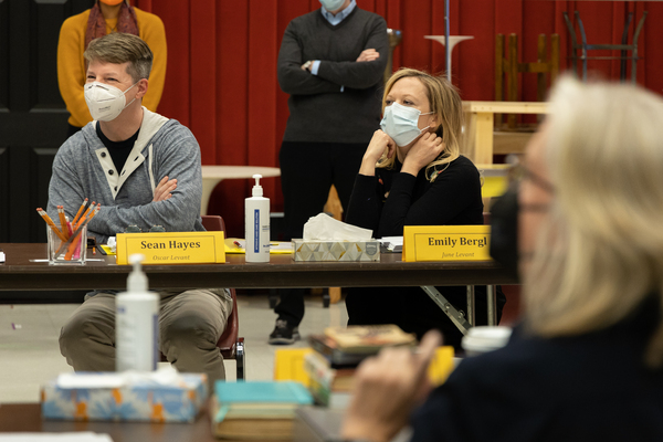 Photos: Sean Hayes, Ethan Slater and More Prep for GOOD NIGHT, OSCAR at Goodman Theatre Image