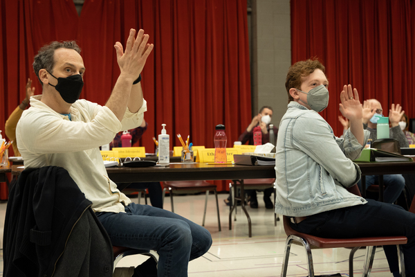 Photos: Sean Hayes, Ethan Slater and More Prep for GOOD NIGHT, OSCAR at Goodman Theatre Image