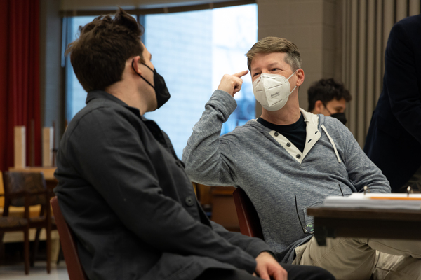Photos: Sean Hayes, Ethan Slater and More Prep for GOOD NIGHT, OSCAR at Goodman Theatre Image