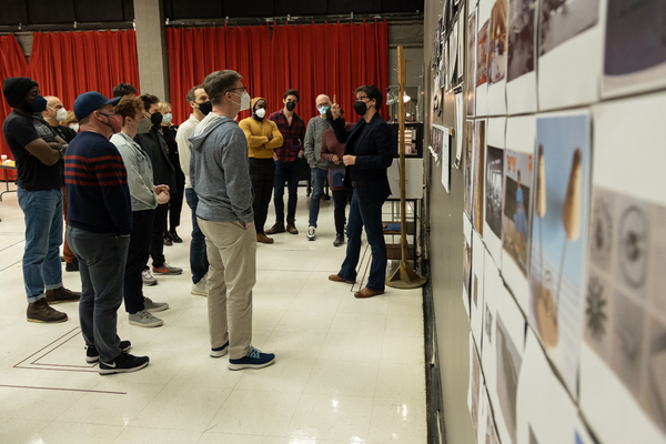 Photos: Sean Hayes, Ethan Slater and More Prep for GOOD NIGHT, OSCAR at Goodman Theatre Image