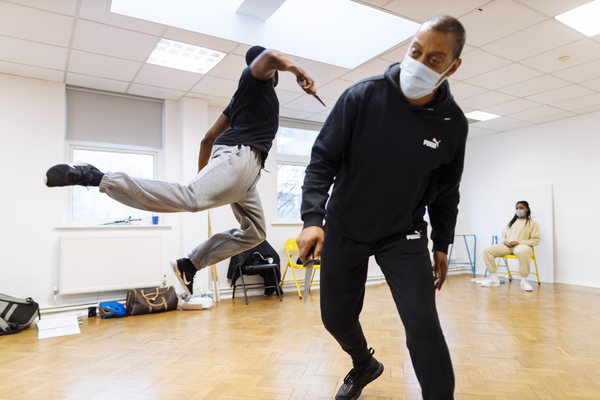 Photos: Go Inside Rehearsals for MACBETH at Shakespeare's Globe 
