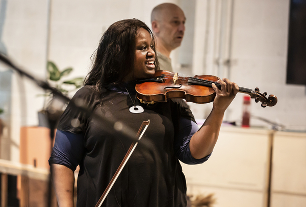 Photos: Inside Rehearsal For THE WICKER HUSBAND at the Watermill Image