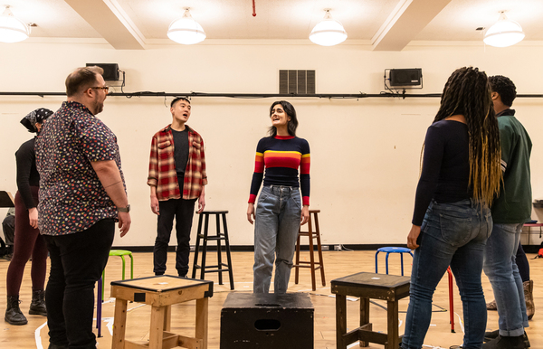 Photos: See Ashley Blanchet, Josh Lamon & More in Rehearsals for NOTES FROM NOW Image