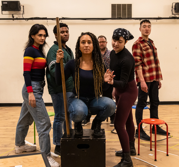 Photos: See Ashley Blanchet, Josh Lamon & More in Rehearsals for NOTES FROM NOW Image