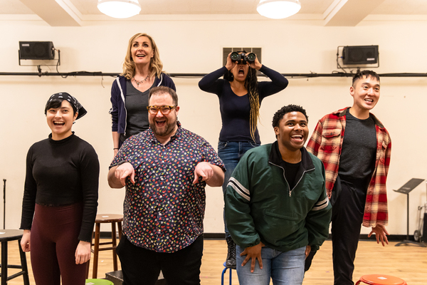Photos: See Ashley Blanchet, Josh Lamon & More in Rehearsals for NOTES FROM NOW Image