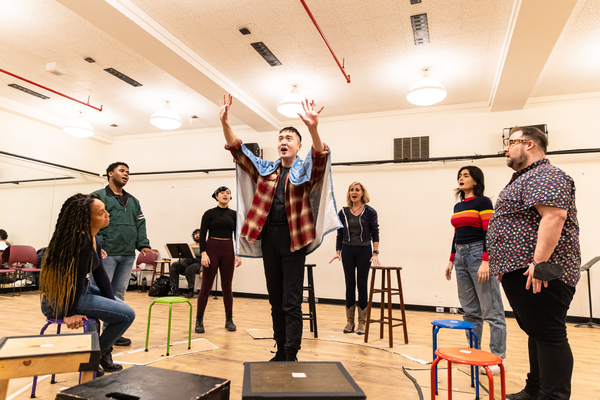 Photos: See Ashley Blanchet, Josh Lamon & More in Rehearsals for NOTES FROM NOW Image