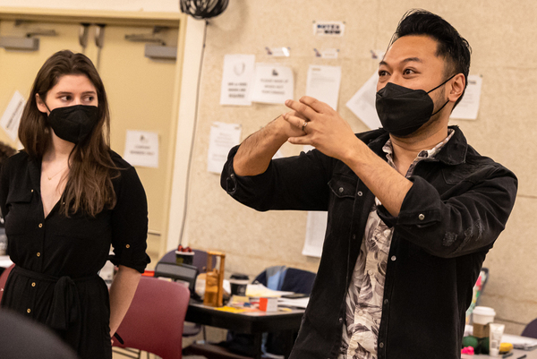 Photos: See Ashley Blanchet, Josh Lamon & More in Rehearsals for NOTES FROM NOW Image